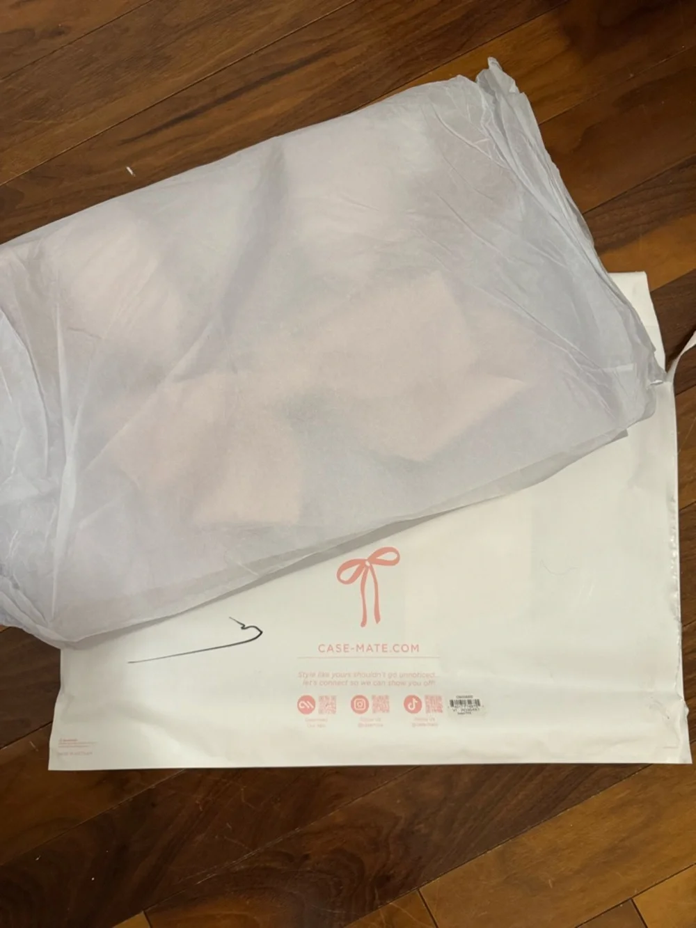 NWT Case-Mate Jelly Tote Bag - Ballet Pink Bow - Picture 6 of 6